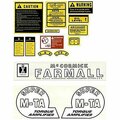 Aftermarket Tractor Decal Set Fits IH Fits FARMALL Super MTA FA605SMTA